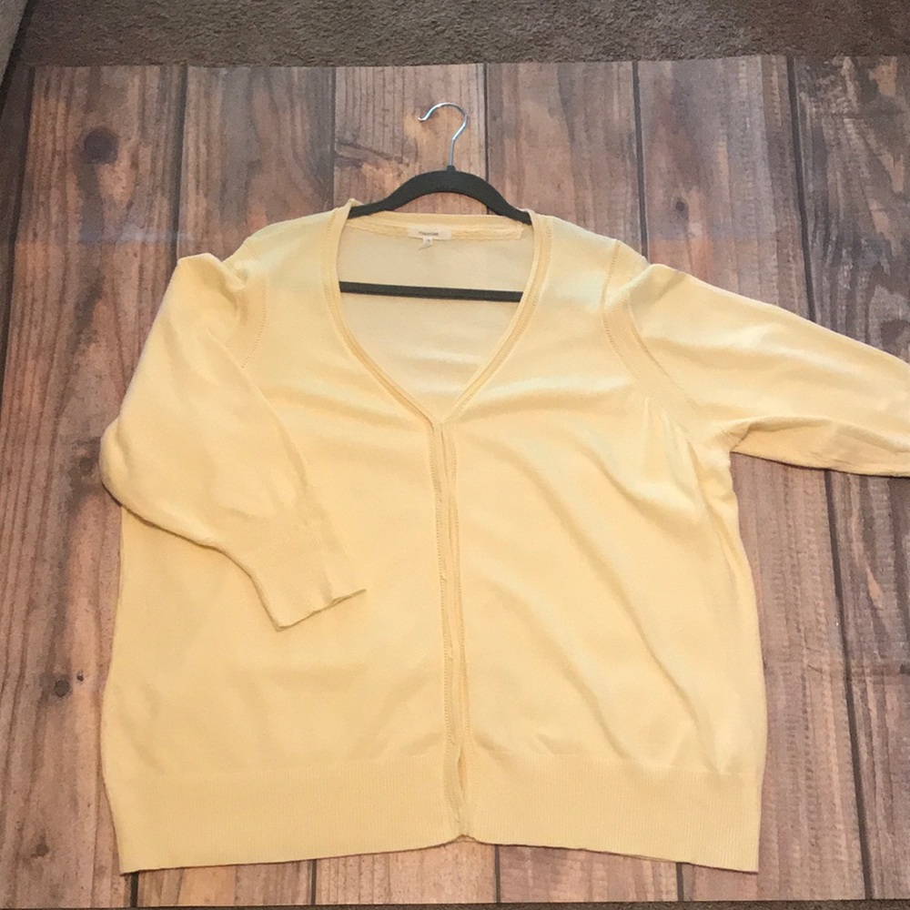 Yellow Cardigan